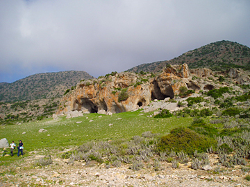 View of Jurassic referral buildup, on coast north of Agadir