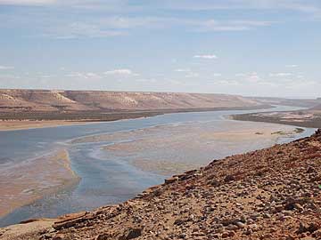 Morocco Wadi mouth