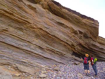 Tim and Angel, Craima Beach, south of Agadir